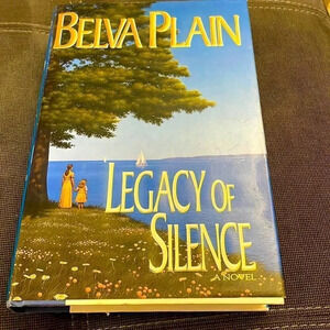 Legacy of Silence - Belva Plain Book - EUC